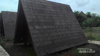salah satu penginapan di mangrove