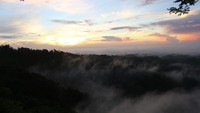 Diselimuti kabut tipis