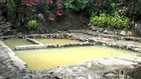 Kolam pemandian air panas