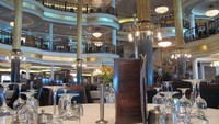 Resto mewah di dalam kapal (Vita/detikNews)