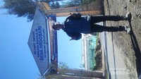 Di depan desa Agrosari