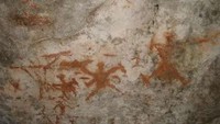Contoh lukisan di dinding Liang Kobori (sumber: tripholiday.net)