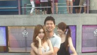 Foto bersama pengunjung
