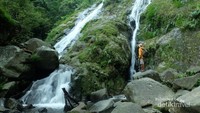 Air terjun Cibadak, Suaka Elang Loji, Taman Nasional Gunung Halimun Salak, Bogor