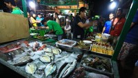 hasil lautnya yang segar sekali benar-benar menggugah selera