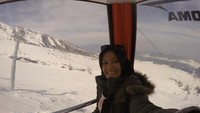 Saya berada di dalam gondola menuju Phase 2.