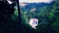 Jalur trekking menuju Curug Malela