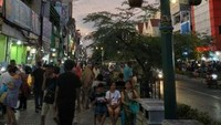 Jelang malam di Malioboro