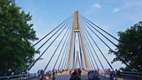 Badan Jembatan Tengku Fisabilillah (Jembatan I)