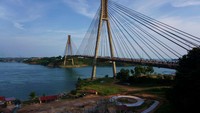 Landmark Jembatan I dari spot area Dendang Melayu