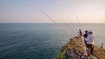 Mancing Asyik Akhir Pekan di Pantai Ngeden, Gunungkidul