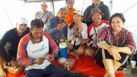 Alat memancing sudah siap