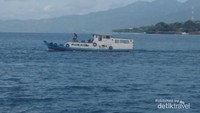 Pemandangan laut yang indah.