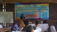 Pelatihan Team Building Dalam Rangka Pengembangan Wisata Mangrove Morodemak oleh Dosen Undip