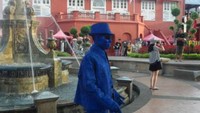 menikmati sore di Melaka