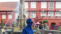 blue man style