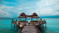 Dermaga di Maratua