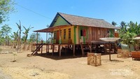 Salah satu rumah suku Mandar di Masalembu