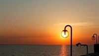 Senja dipelabuhan Masalembu