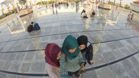 Masjid Agung Jawa Tengah menggabungkan beberapa budaya berbeda