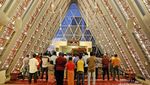 Masjid Segitiga yang Viral di Tanah Abang Karya Ridwan Kamil