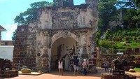 A Famosa, gedung peninggalan Portugis