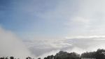 Matahari Terbit dari Lautan Awan di Gunung Lawu