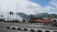 Jalur menuju Gunung Lawu