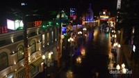Suasana Trans Studio Bandung dari atas