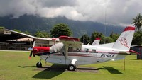 pesawat perintis, salah satu model transportasi yang umum di papua