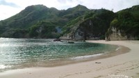 Pantai koka saat sore hari