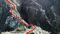 Peta Gunung raung sebelum ke puncak