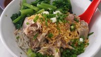 Salah satu makanan yang saya santap