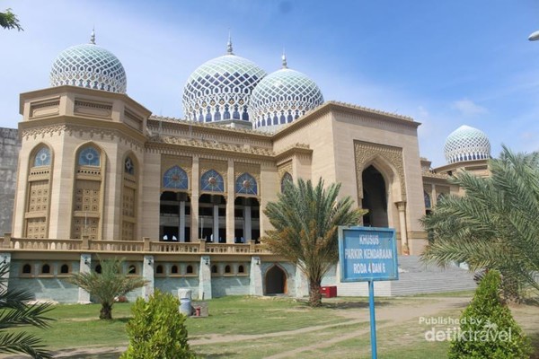 Megahnya Islamic Center di Lhokseumawe