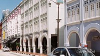 Salah satu sudut Chinatown yang penuh warna