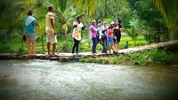 jembatan menuju gua Lalay