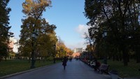 Taman ini sangat cantik dan nyaman untuk berjalan-jalan atau sekedar duduk bersantai