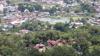 Kota Toraja dilihat dari Puncak