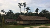 Bangunan Gereja di Dusun Gotap, Saliguma, Siberut Tengah, Kab. Mentawai