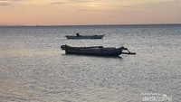 Potret kapal nelayan yang selesai mencari ikan