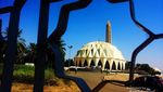 Melihat Masjid Unik Berbentuk Durian di Sudan