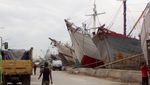 Melihat Parkiran Kapal Pinisi di Sunda Kelapa