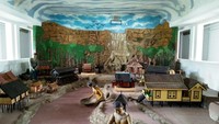 Miniatur dan diorama di museum mulawarman