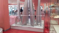 Berbagai replika roket menjadi koleksi museum ini