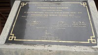 Prasasti renovasi tugu