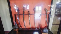 Jejeran Pedang, koleksi Museum di Kedaton