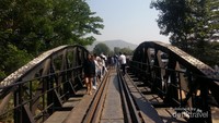 Death Railway, jalan kereta diatas sungai Kwai