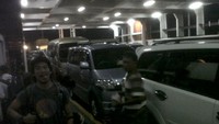 Donny di kapal ferry (Foto: Hanief)