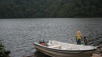 Danau Kawar, titik awal pendakian (Khairul/detikNews)