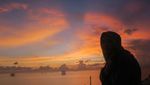 Menanti Sunset di Pantai Pertamina, Bali